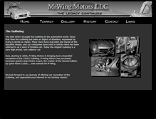 Tablet Screenshot of mwingmotors.com